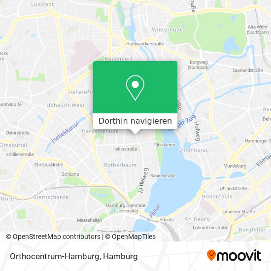 Orthocentrum-Hamburg Karte