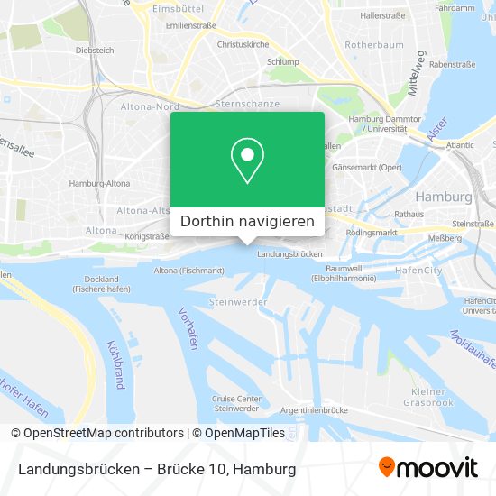 Landungsbrücken – Brücke 10 Karte