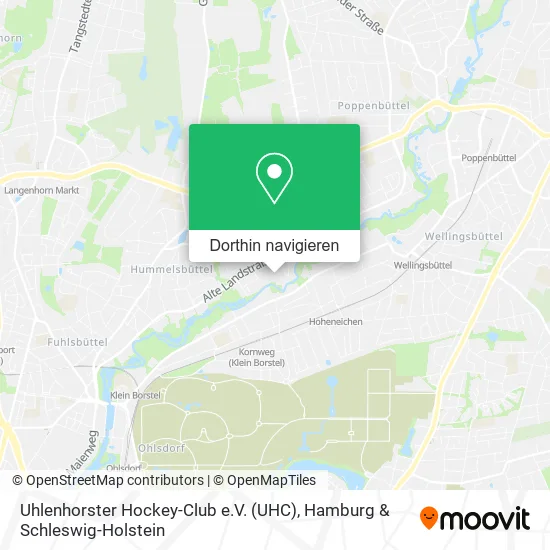 Uhlenhorster Hockey-Club e.V. (UHC) Karte
