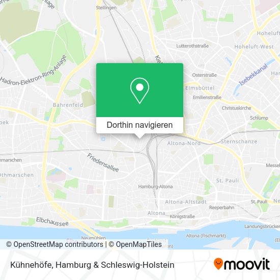 Kühnehöfe Karte