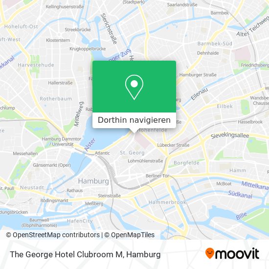 The George Hotel Clubroom M Karte