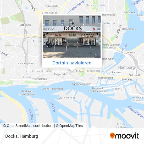 Docks Karte