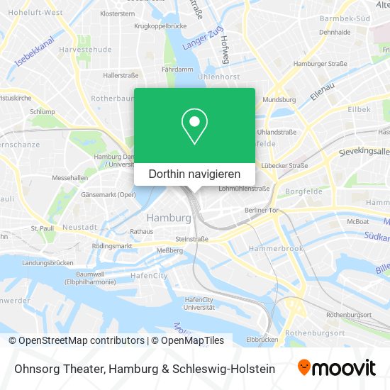 Ohnsorg Theater Karte