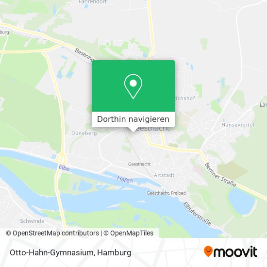 Otto-Hahn-Gymnasium Karte