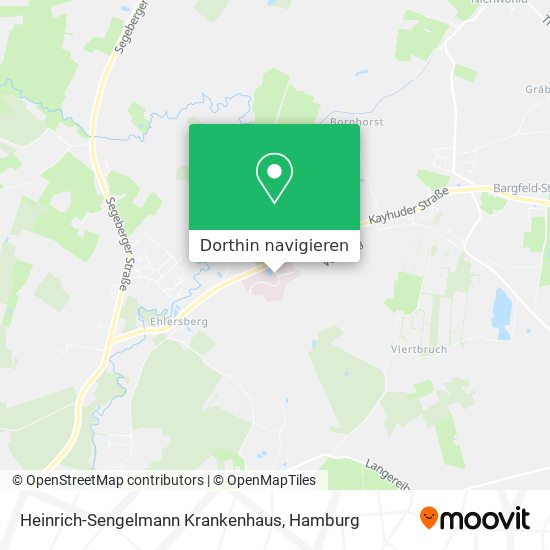 Heinrich-Sengelmann Krankenhaus Karte