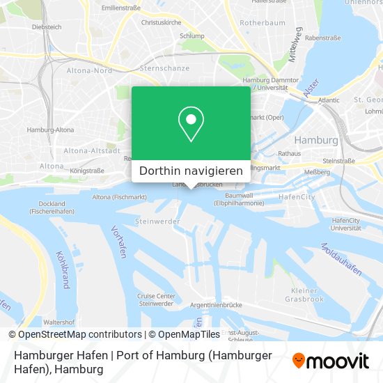 Hamburger Hafen | Port of Hamburg Karte