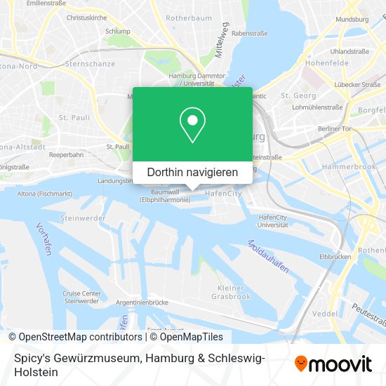 Spicy's Gewürzmuseum Karte