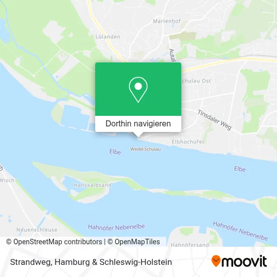 Strandweg Karte