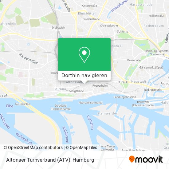 Altonaer Turnverband (ATV) Karte