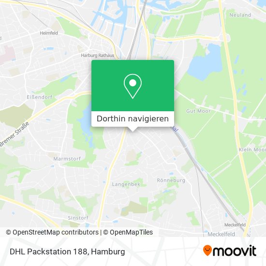 DHL Packstation 188 Karte