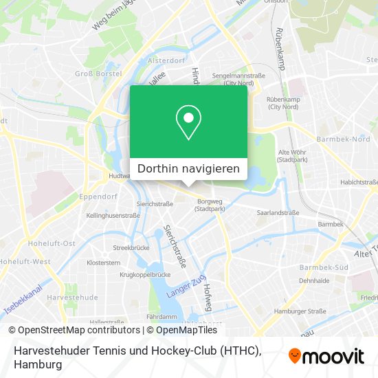 Harvestehuder Tennis und Hockey-Club (HTHC) Karte