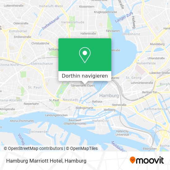 Hamburg Marriott Hotel Karte