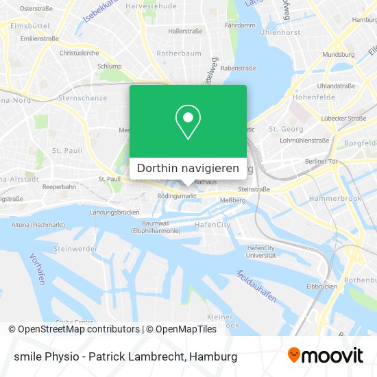 smile Physio - Patrick Lambrecht Karte