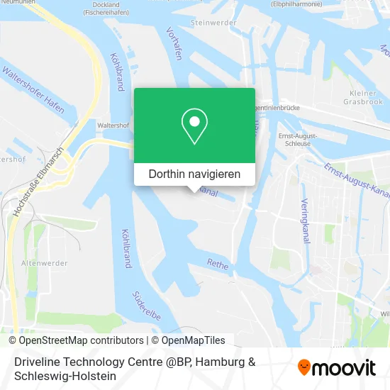 Driveline Technology Centre @BP Karte