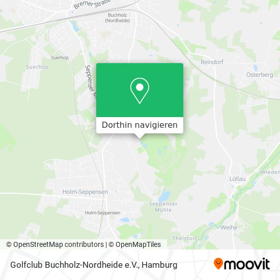 Golfclub Buchholz-Nordheide e.V. Karte