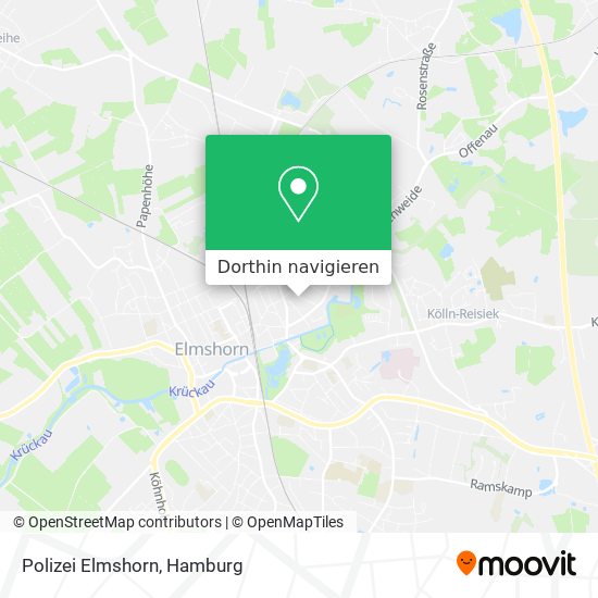 Polizei Elmshorn Karte