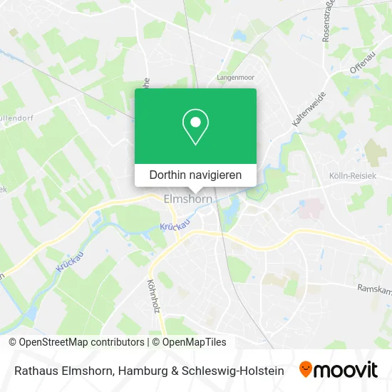 Rathaus Elmshorn Karte