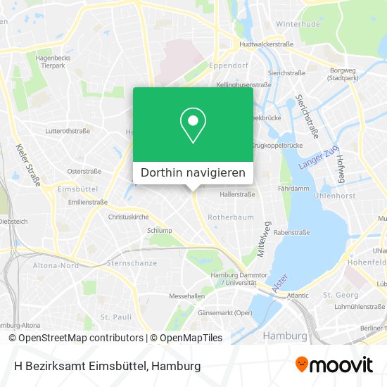 H Bezirksamt Eimsbüttel Karte