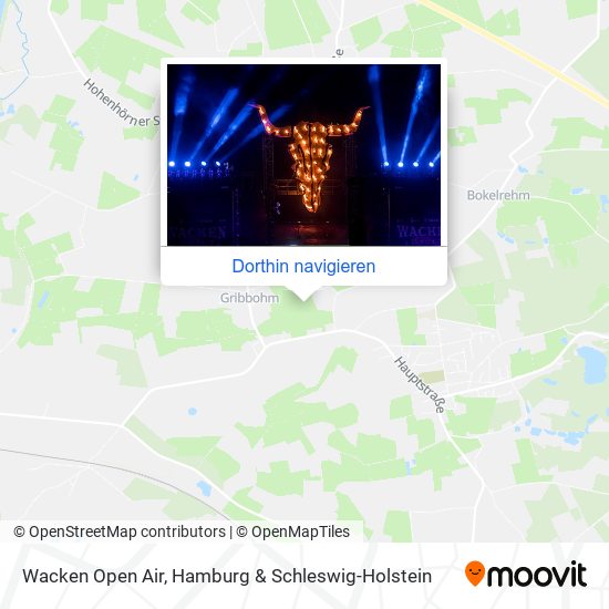 Wacken Open Air Karte