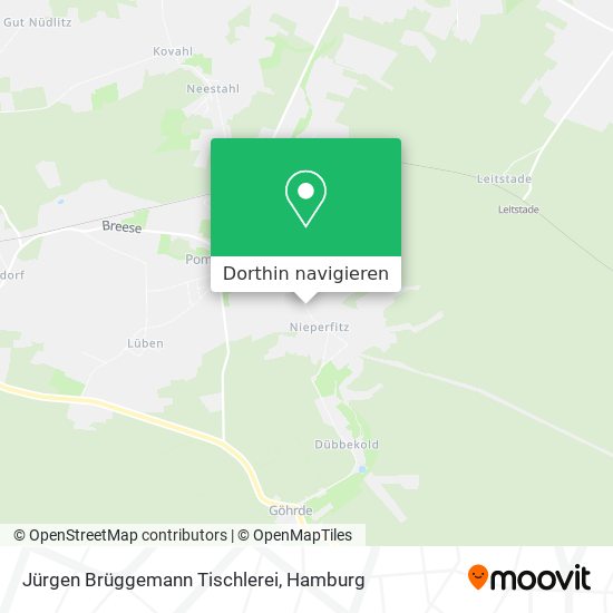 Jürgen Brüggemann Tischlerei Karte