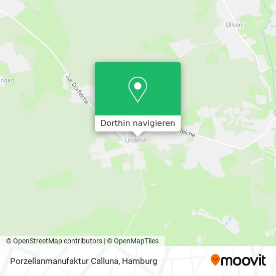 Porzellanmanufaktur Calluna Karte