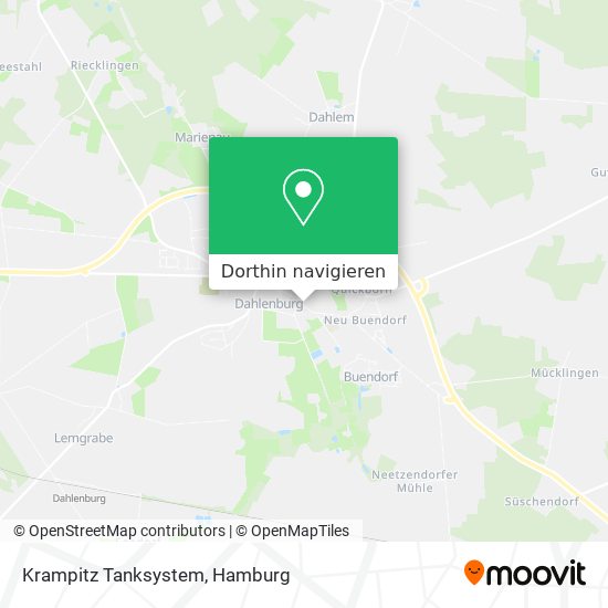 Krampitz Tanksystem Karte