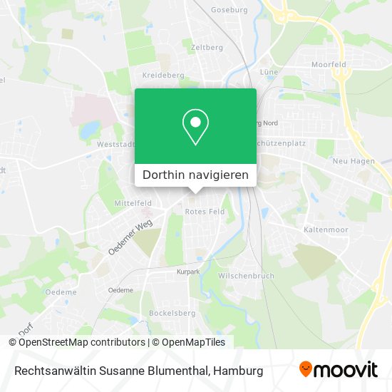 Rechtsanwältin Susanne Blumenthal Karte
