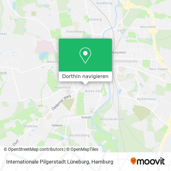 Internationale Pilgerstadt Lüneburg Karte