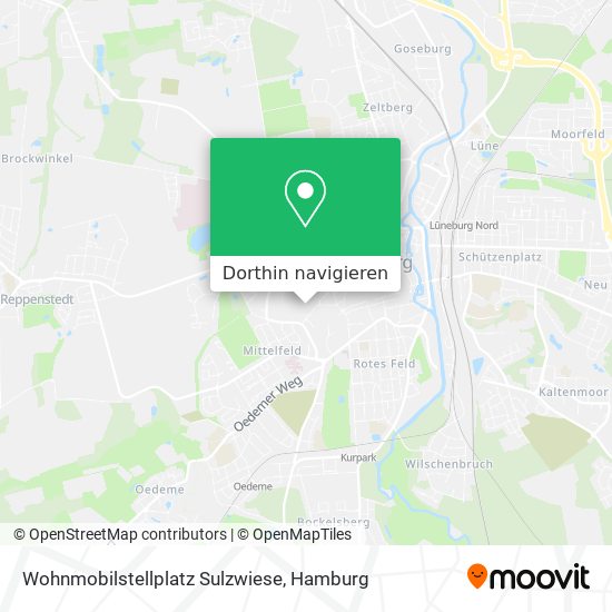 Wohnmobilstellplatz Sulzwiese Karte