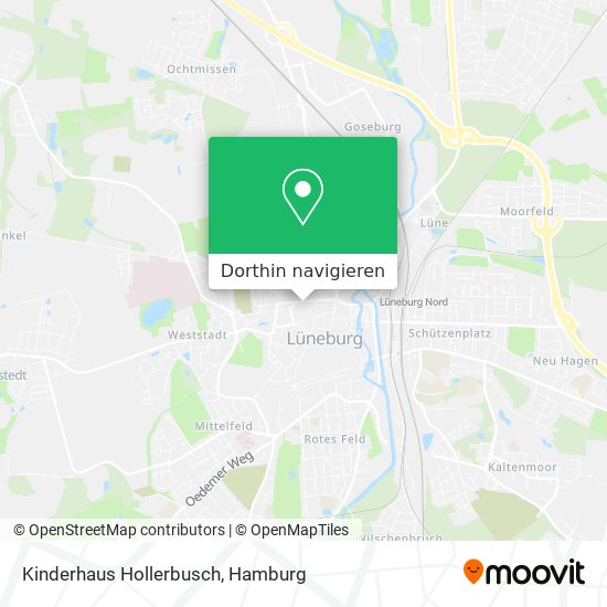 Kinderhaus Hollerbusch Karte