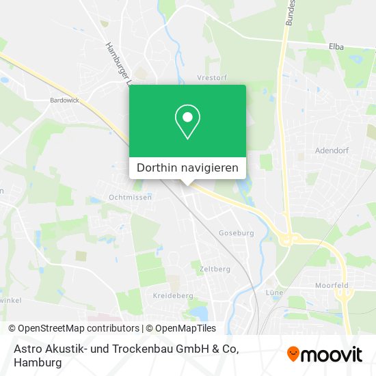 Astro Akustik- und Trockenbau GmbH & Co Karte