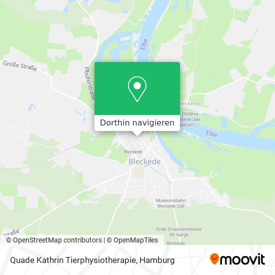 Quade Kathrin Tierphysiotherapie Karte