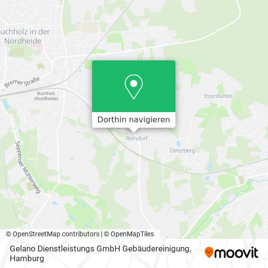 Gelano Dienstleistungs GmbH Gebäudereinigung Karte