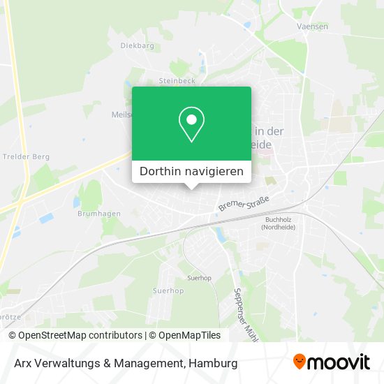 Arx Verwaltungs & Management Karte