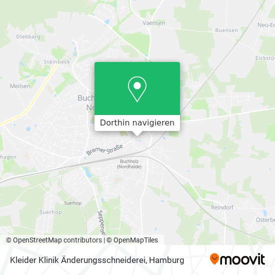 Kleider Klinik Änderungsschneiderei Karte
