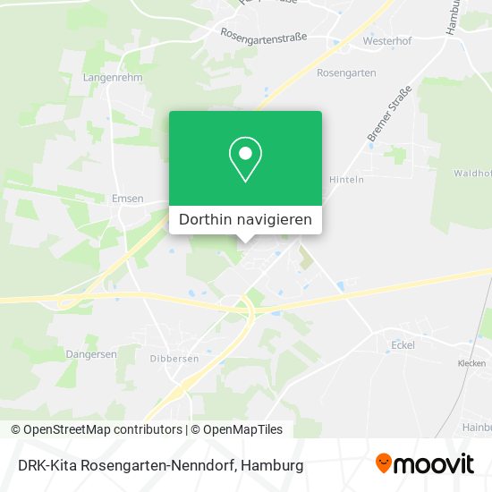 DRK-Kita Rosengarten-Nenndorf Karte