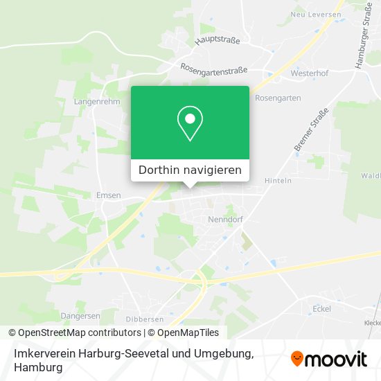 Imkerverein Harburg-Seevetal und Umgebung Karte