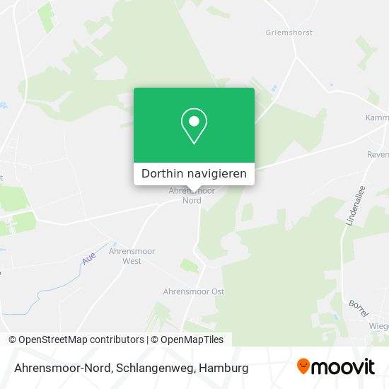 Ahrensmoor-Nord, Schlangenweg Karte