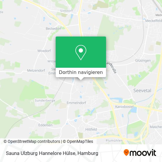 Sauna Ulzburg Hannelore Hülse Karte
