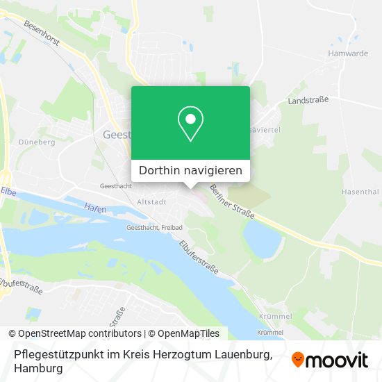 Pflegestützpunkt im Kreis Herzogtum Lauenburg Karte