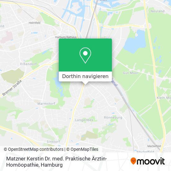 Matzner Kerstin Dr. med. Praktische Ärztin-Homöopathie Karte