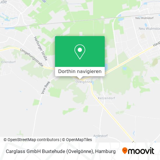 Carglass GmbH Buxtehude (Ovelgönne) Karte