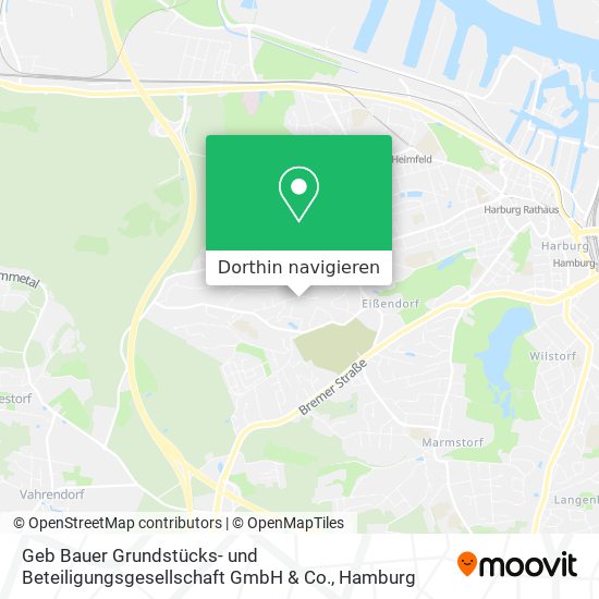 Geb Bauer Grundstücks- und Beteiligungsgesellschaft GmbH & Co. Karte