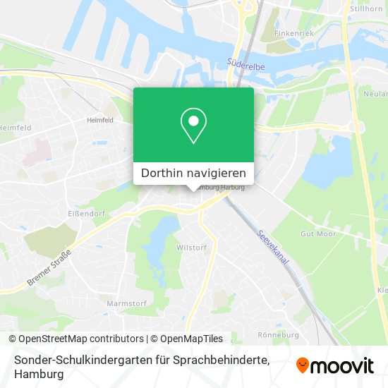Sonder-Schulkindergarten für Sprachbehinderte Karte