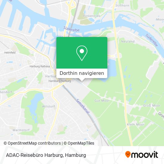 ADAC-Reisebüro Harburg Karte