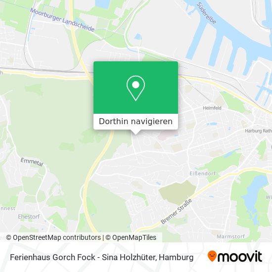 Ferienhaus Gorch Fock - Sina Holzhüter Karte