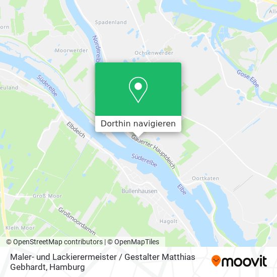 Maler- und Lackierermeister / Gestalter Matthias Gebhardt Karte
