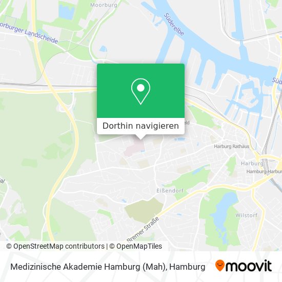 Medizinische Akademie Hamburg (Mah) Karte