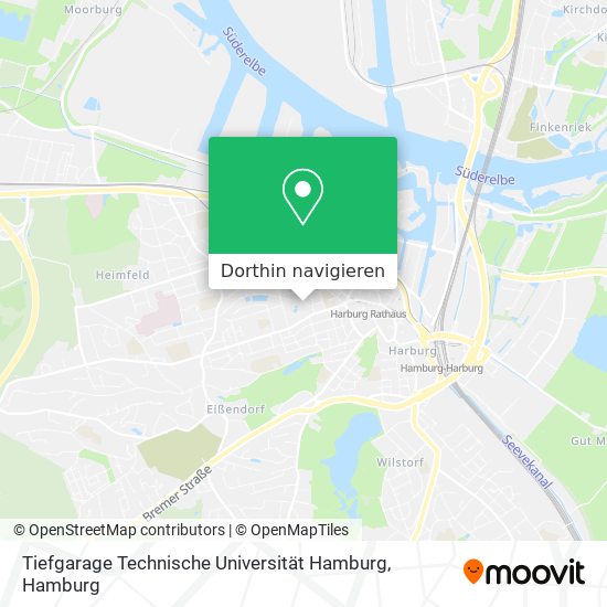 Tiefgarage Technische Universität Hamburg Karte