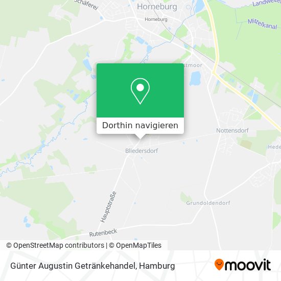 Günter Augustin Getränkehandel Karte